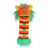 #1 Australian Puppet Shop // 40" Buttons Sockettes Knitted Puppet
